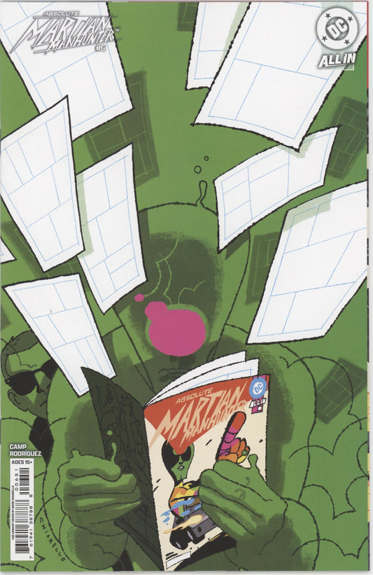 Absolute Martian Manhunter #6 (Of 12) Cover E 1 in 50 Mark Chiarello Card Stock Variant