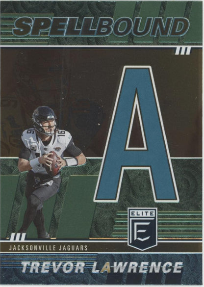 Trevor Lawrence 2022 Panini Donruss Elite Spellbound "LAWRENCE" Lot