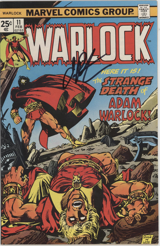 Warlock Issue #11 Jim Starlin Personal Copy Auto with COA #2