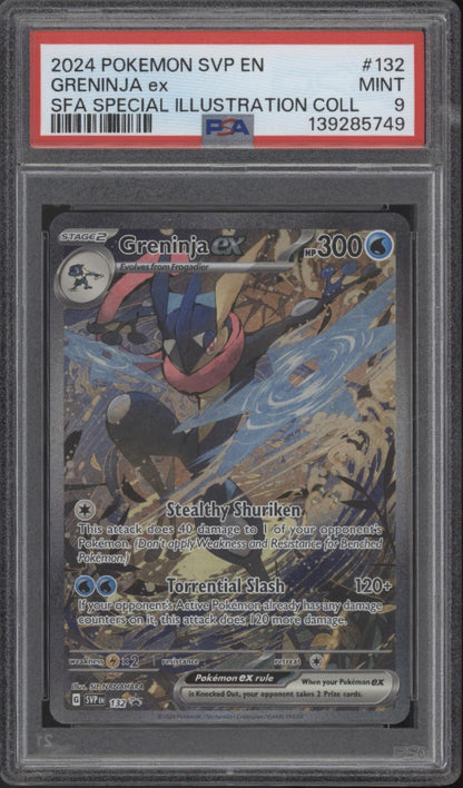 Greninja ex Pokemon Shrouded Fable Special Illustration Collection #132 PSA 9 #1