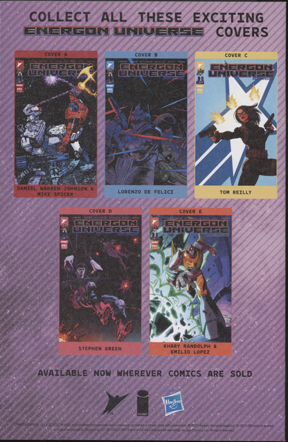 Energon Universe Special Issue #1C 1:10 Retailer Incentive Variant