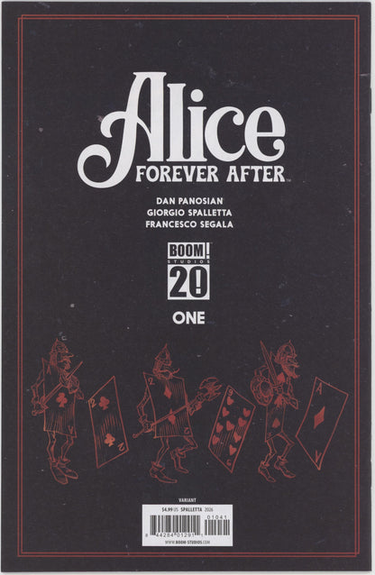 Alice Forever After #1 D 1 in 10 Variant Edition (Full Art, Spalletta)