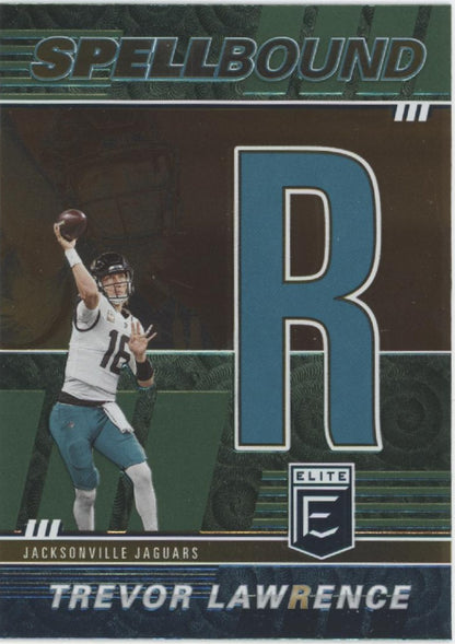 Trevor Lawrence 2022 Panini Donruss Elite Spellbound "LAWRENCE" Lot