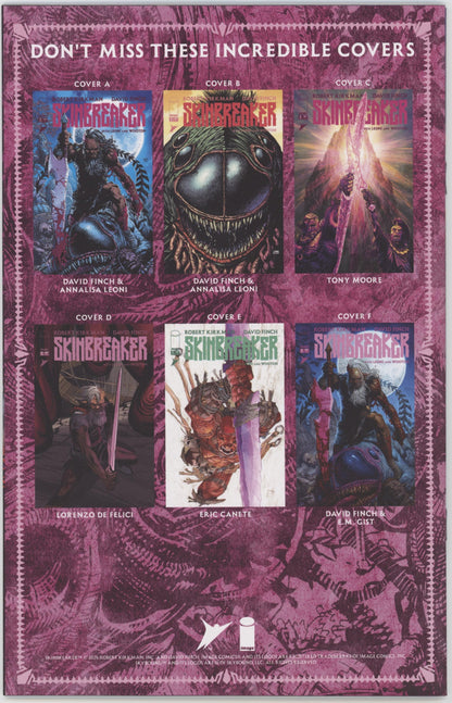 Skinbreaker #8 Cover C 1 in 10 Tony Moore Variant