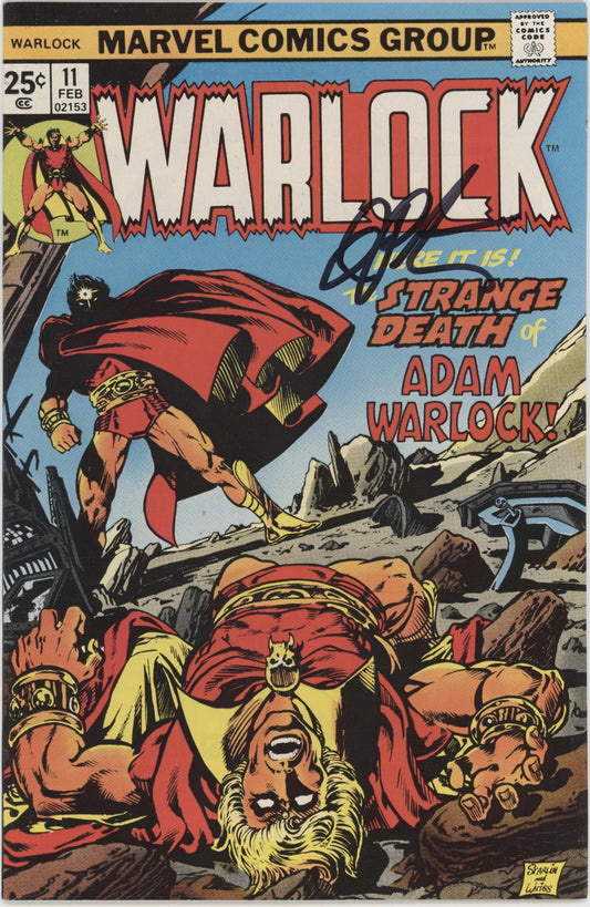 Warlock Issue #11 Jim Starlin Personal Copy Auto with COA #3
