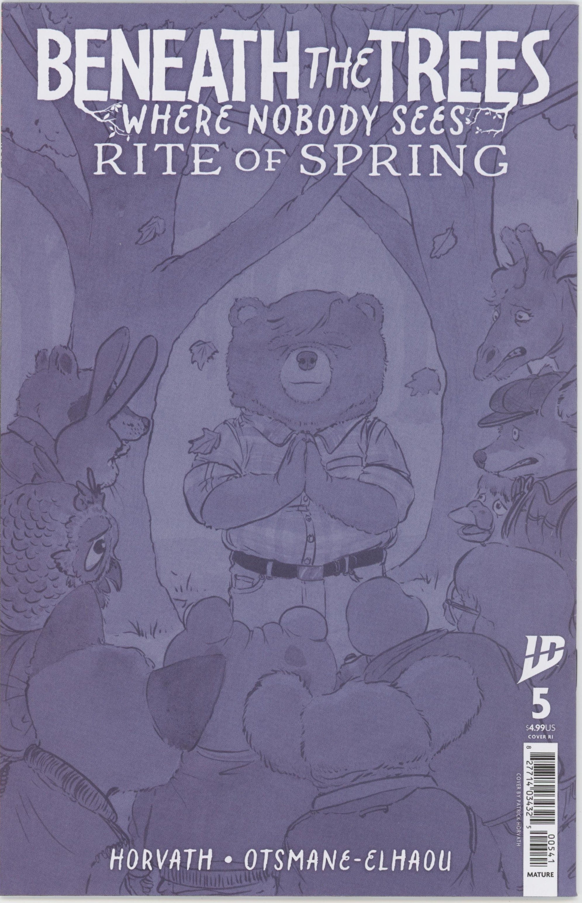 Beneath The Trees Where Nobody Sees: Rite Of Spring #5 Variant Ri (10) (Horvath Full Art)、IDW Publishing、kayou