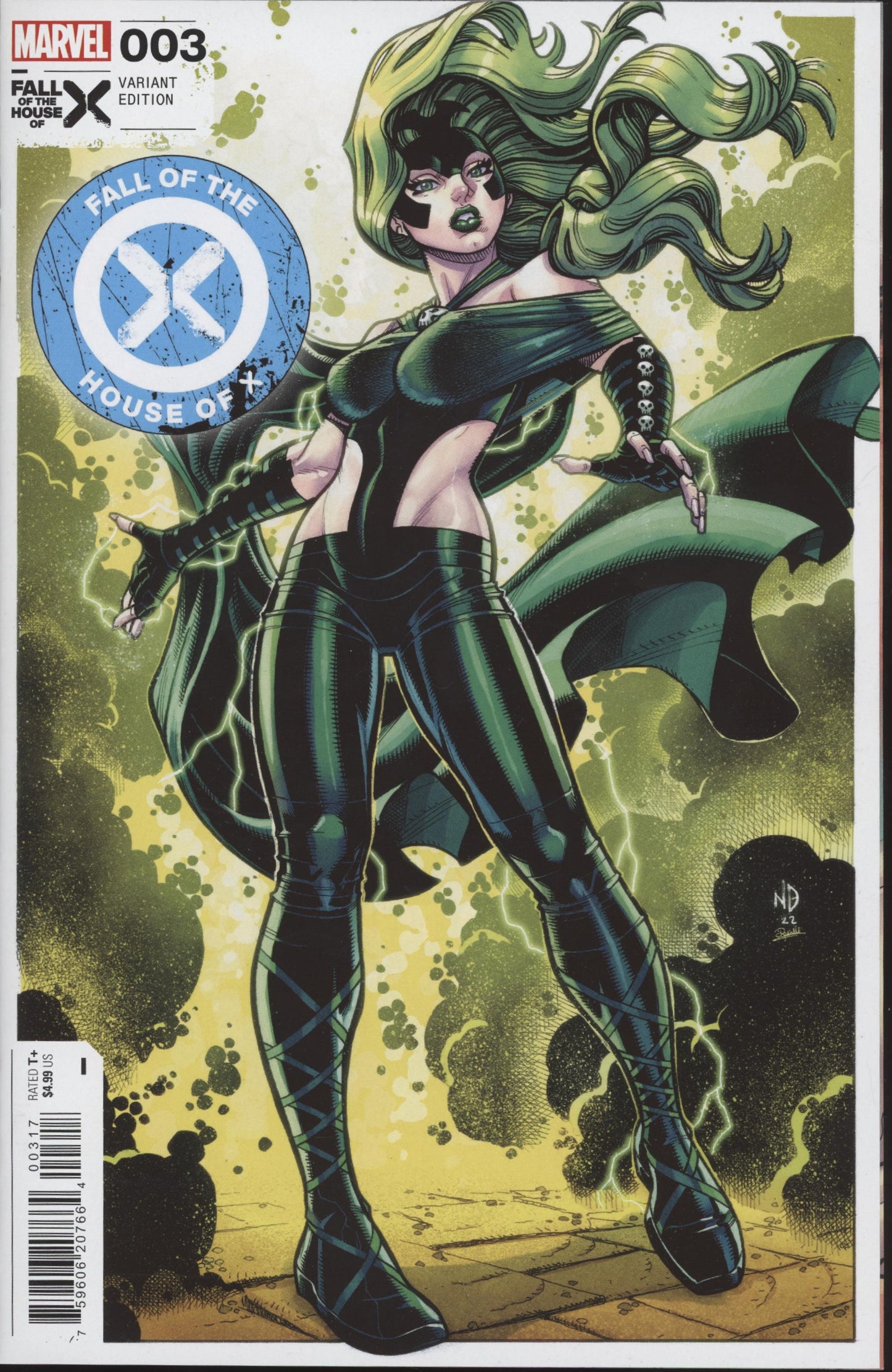 Fall of the House of X Issue #3G 1:25 Retailer Incentive Variant