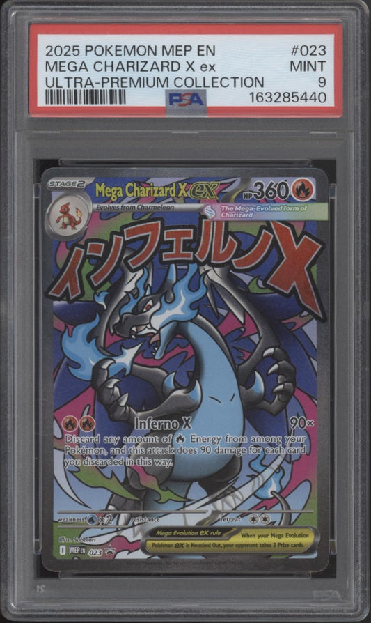 Mega Charizard X ex Pokemon Ultra Premium Collection #023 PSA 9 #1