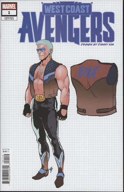West Coast Avengers Issue #1L 1:10 Retailer Incentive Variant