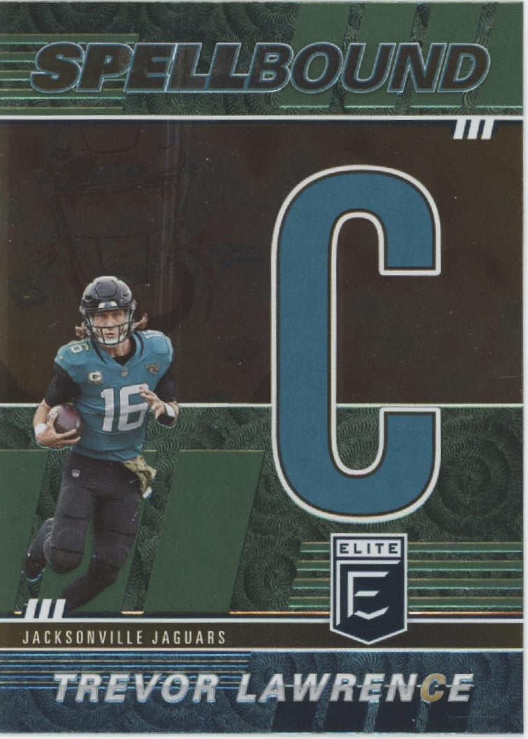 Trevor Lawrence 2022 Panini Donruss Elite Spellbound "LAWRENCE" Lot