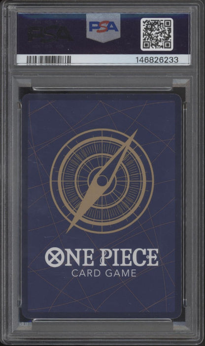 Dead Man's Game One Piece Card Game OP12 Alternate Art #037 PSA 10