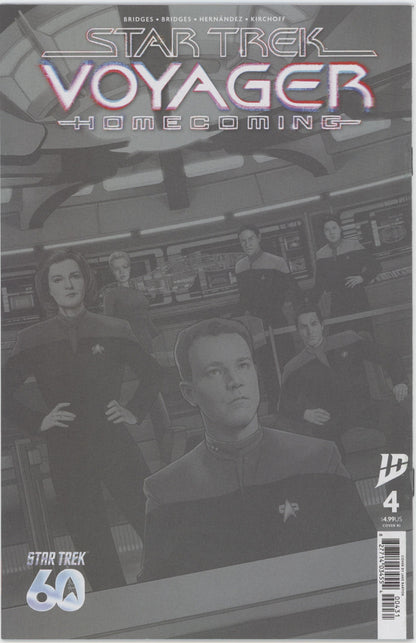 Star Trek: Voyager  Homecoming #4 Variant Ri (10) (Bartok Full Art)