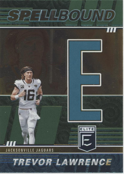 Trevor Lawrence 2022 Panini Donruss Elite Spellbound "LAWRENCE" Lot