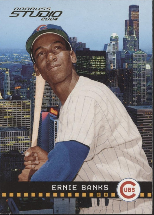 Ernie Banks Baseball Lot of 10