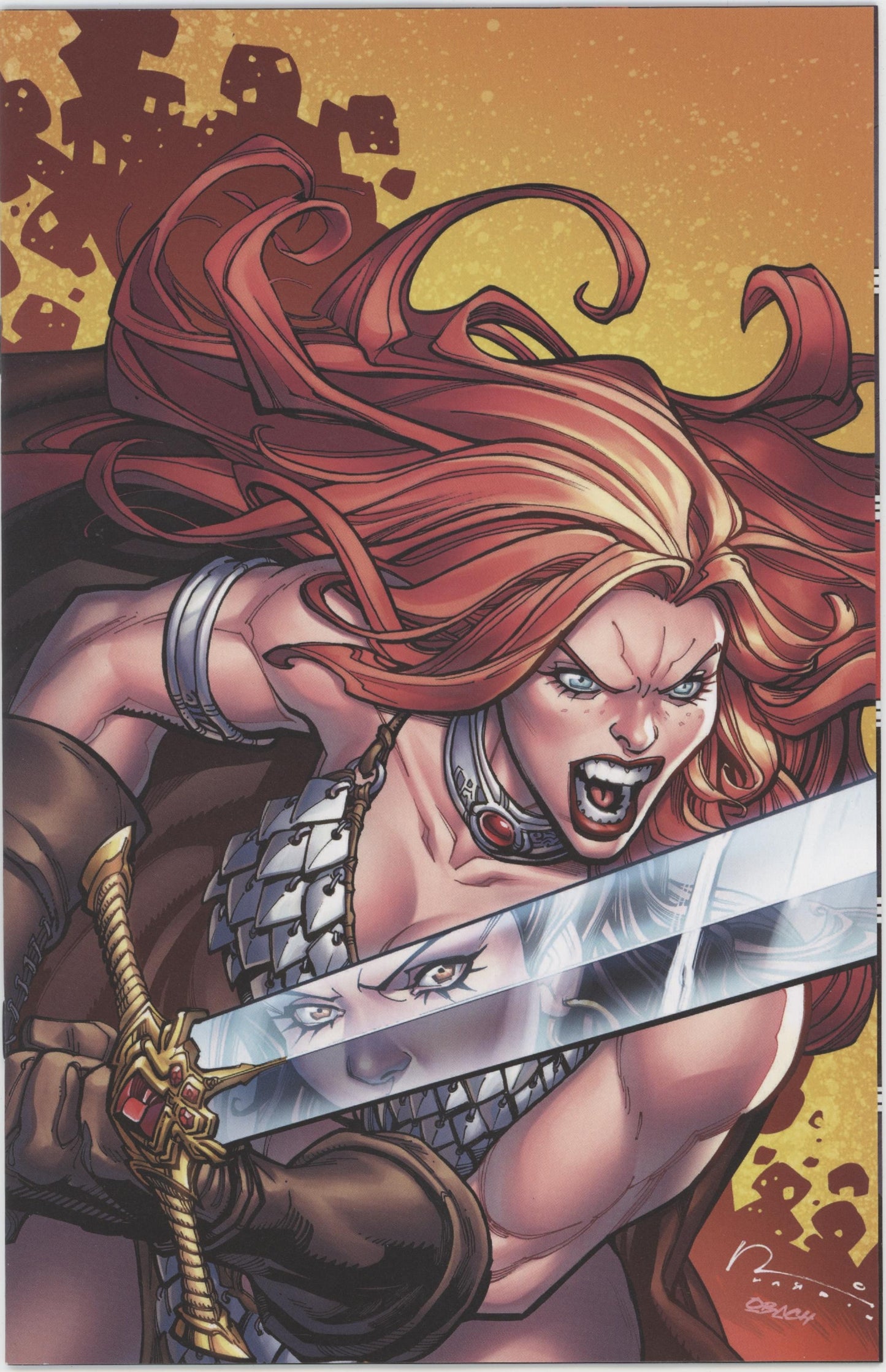Sonja Reborn #5 Cover H 1 in 10 Chad Hardin Full Art Variant