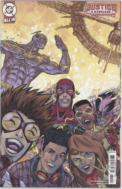 Justice League Unlimited #11 Cover F 1 in 25 Scott Kolins Card Stock Variant