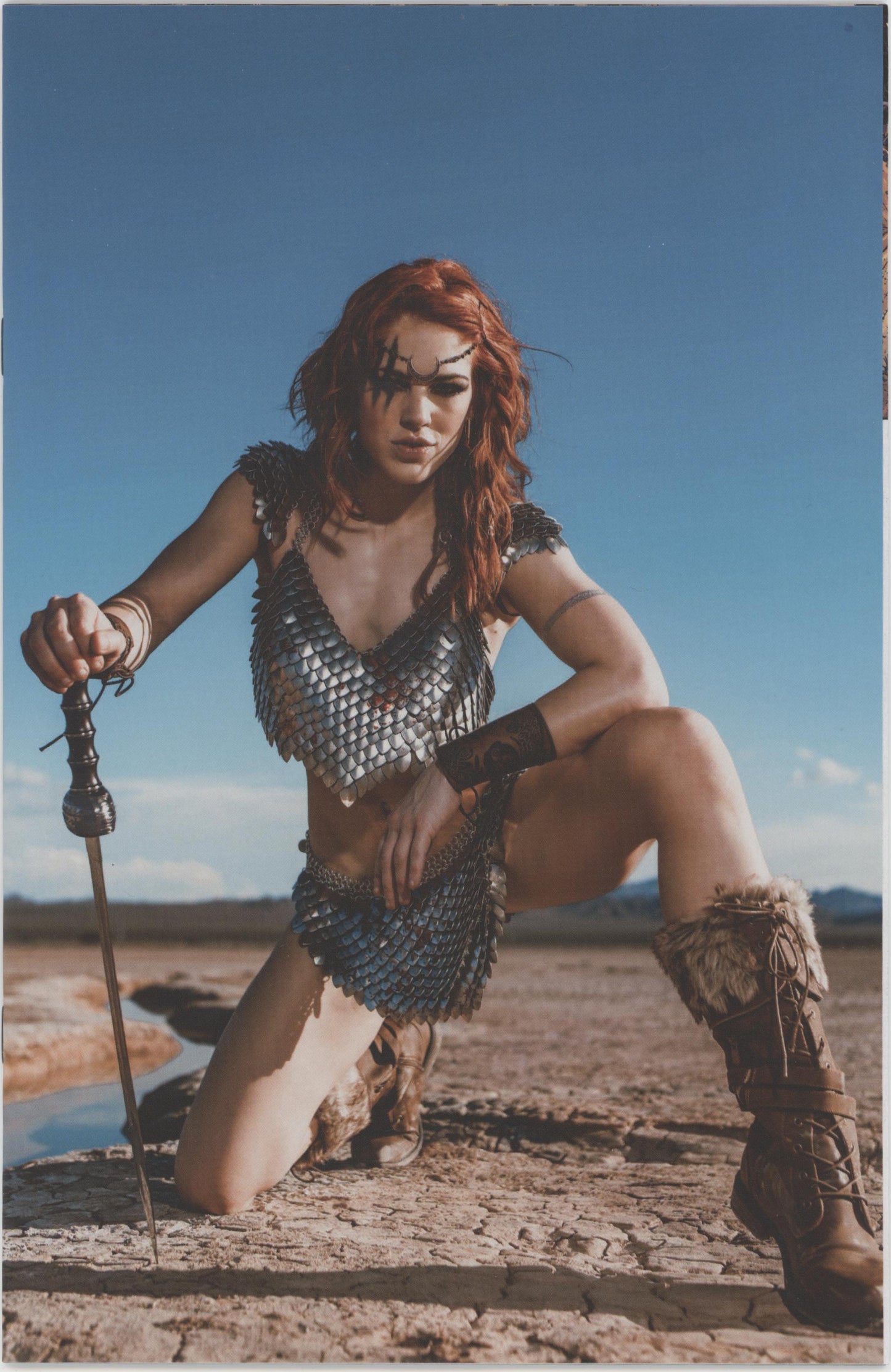RED SONJA NOIR #1 (ONE SHOT) CVR G INC 1:10 COSPLAY VIRGIN VAR