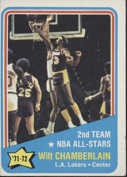 Wilt Chamberlain 1972-73 Topps #168 Los Angeles Lakers VG