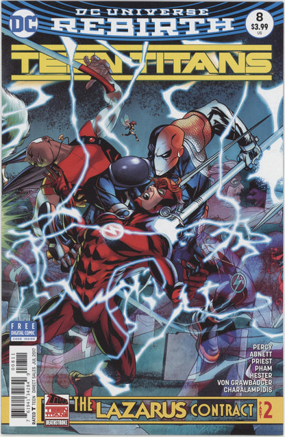 The Lazarus Contract (DC Universe Rebirth) #1-4 + Epilogue