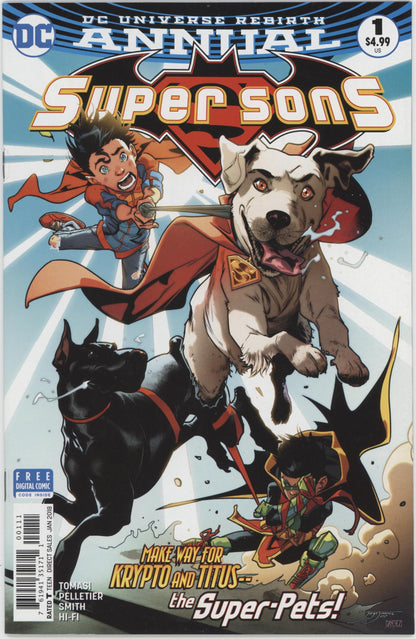 Super Sons (2017 DC) #1-12 + Annual