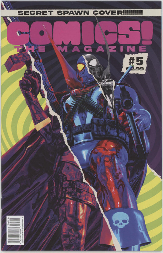 Comics! The Magazine #5B Secret Spawn Cover
