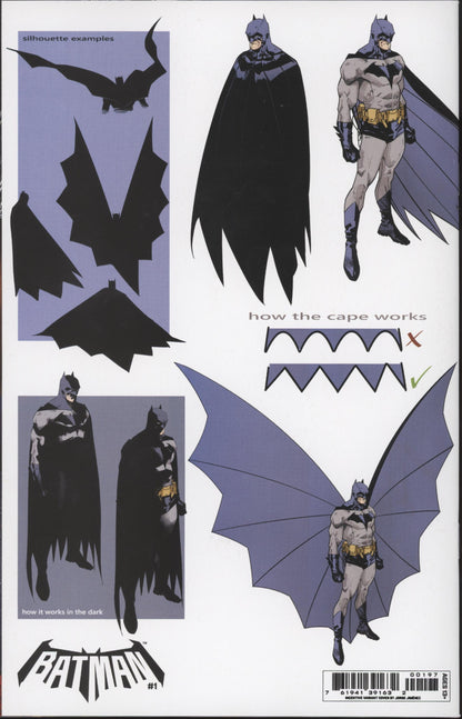 Batman #1 Cover O 5 Copy Jorge Jimenez Design Unlock Card Stock Variant