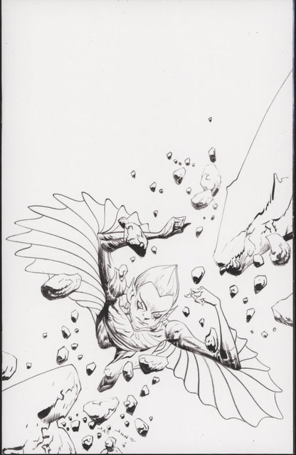Silverhawks #7 Cover H 1 in 10 Jae Lee Line Art Full Art Variant