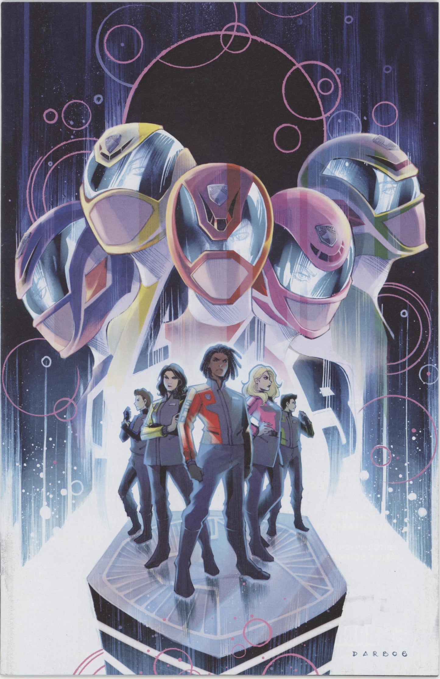 Power Rangers Prime #11 D 1 in 10 Variant Edition (Full Art, Darboe)