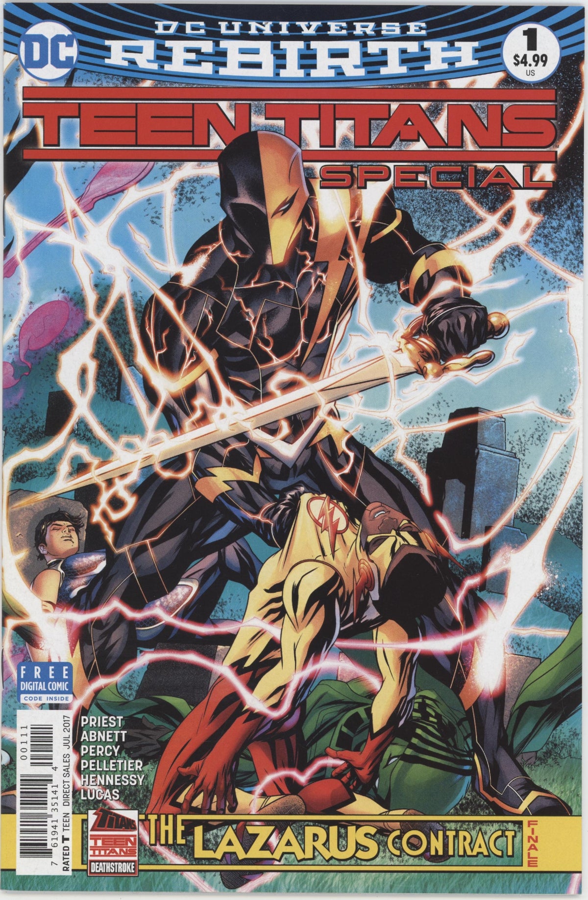 The Lazarus Contract (DC Universe Rebirth) #1-4 + Epilogue