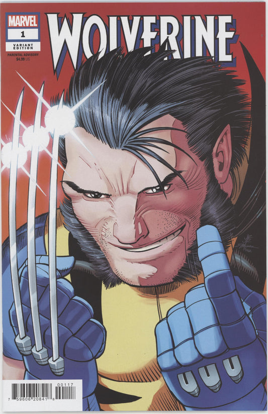 Wolverine Issue #1J 1:25 Retailer Incentive Variant