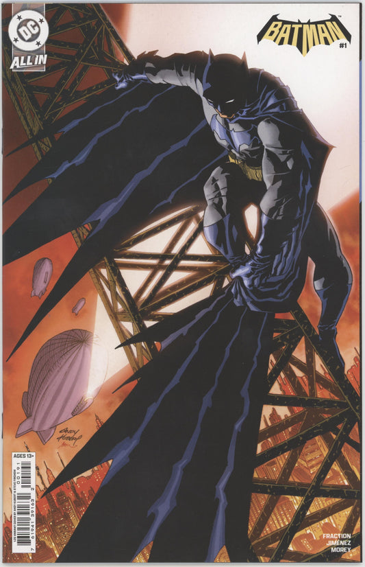 Batman #1 Cover L 1 in 25 Andy Kubert Card Stock Variant
