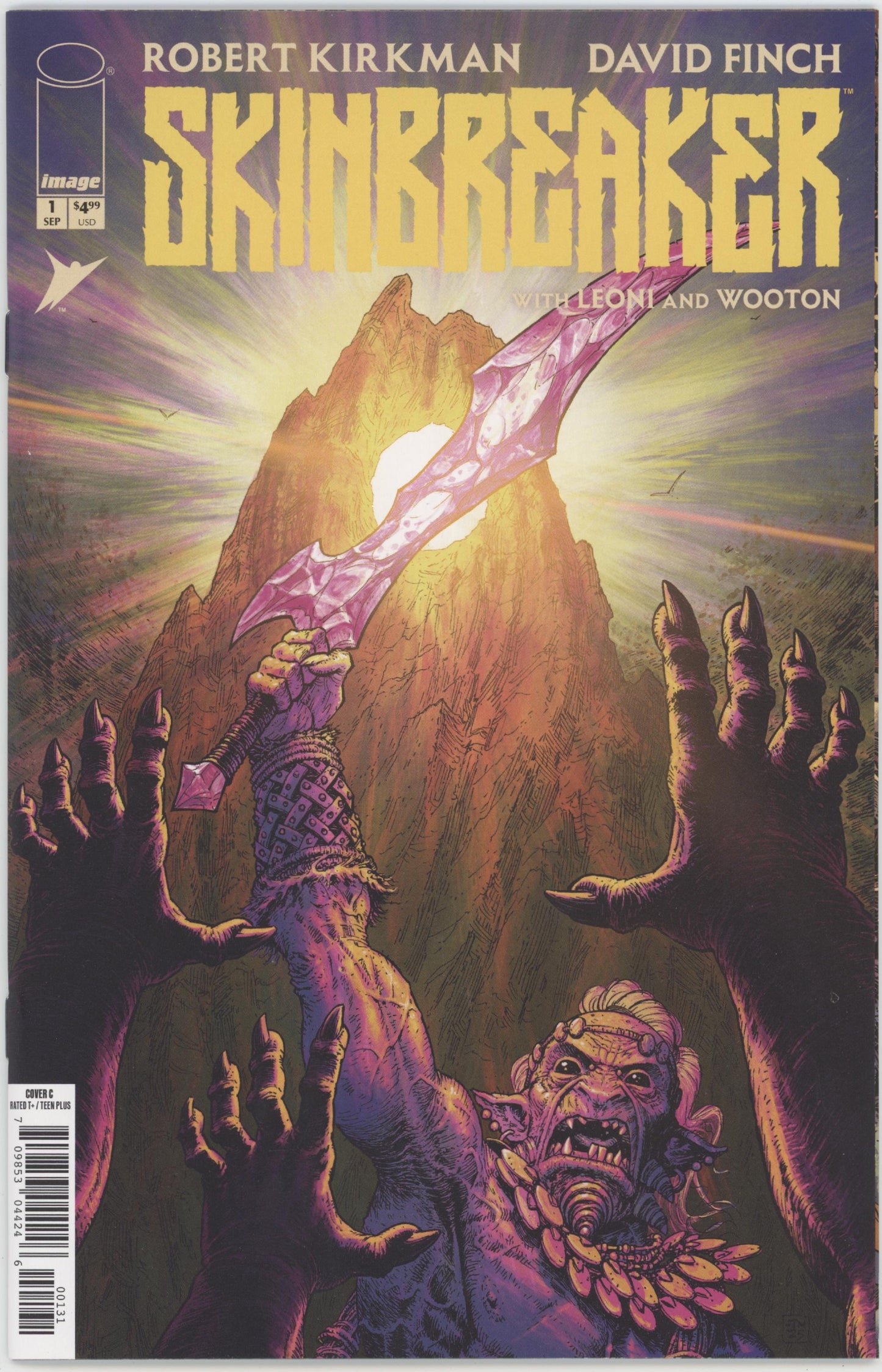 Skinbreaker #1 Cover C 1 in 10 Tony Moore Variant