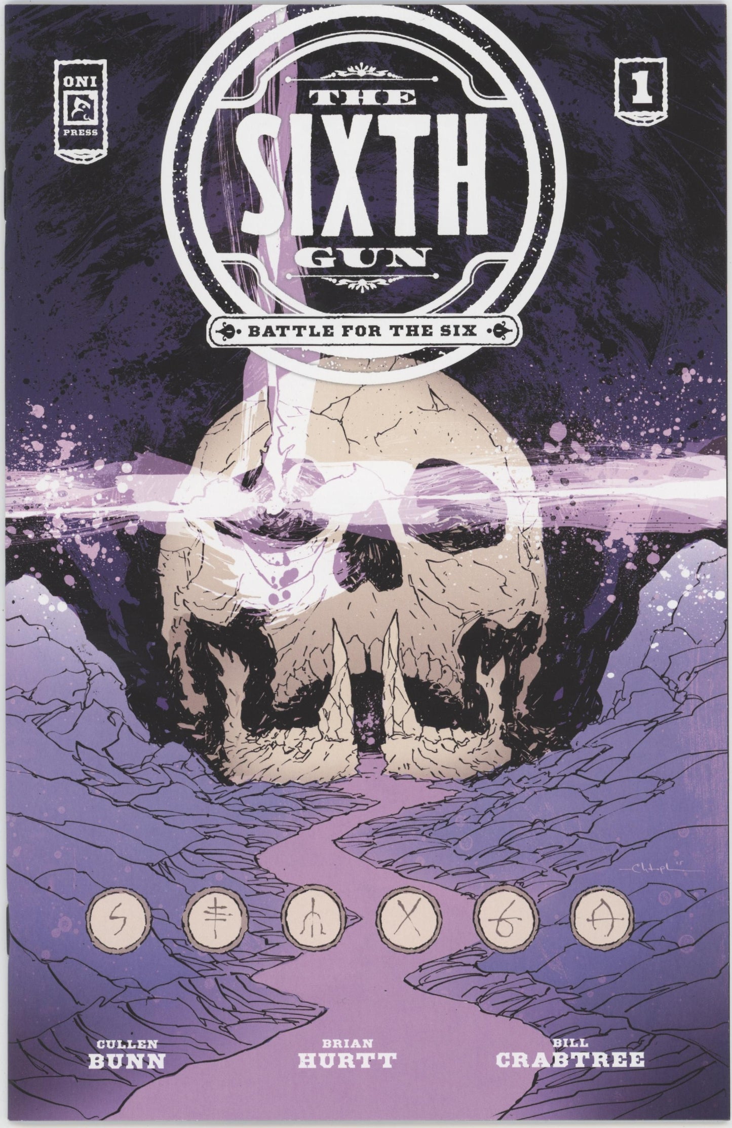 SIXTH GUN BATTLE FOR THE SIX #1 (OF 3) CVR D INC 1:10 CHRISTOPHER MITTEN VAR