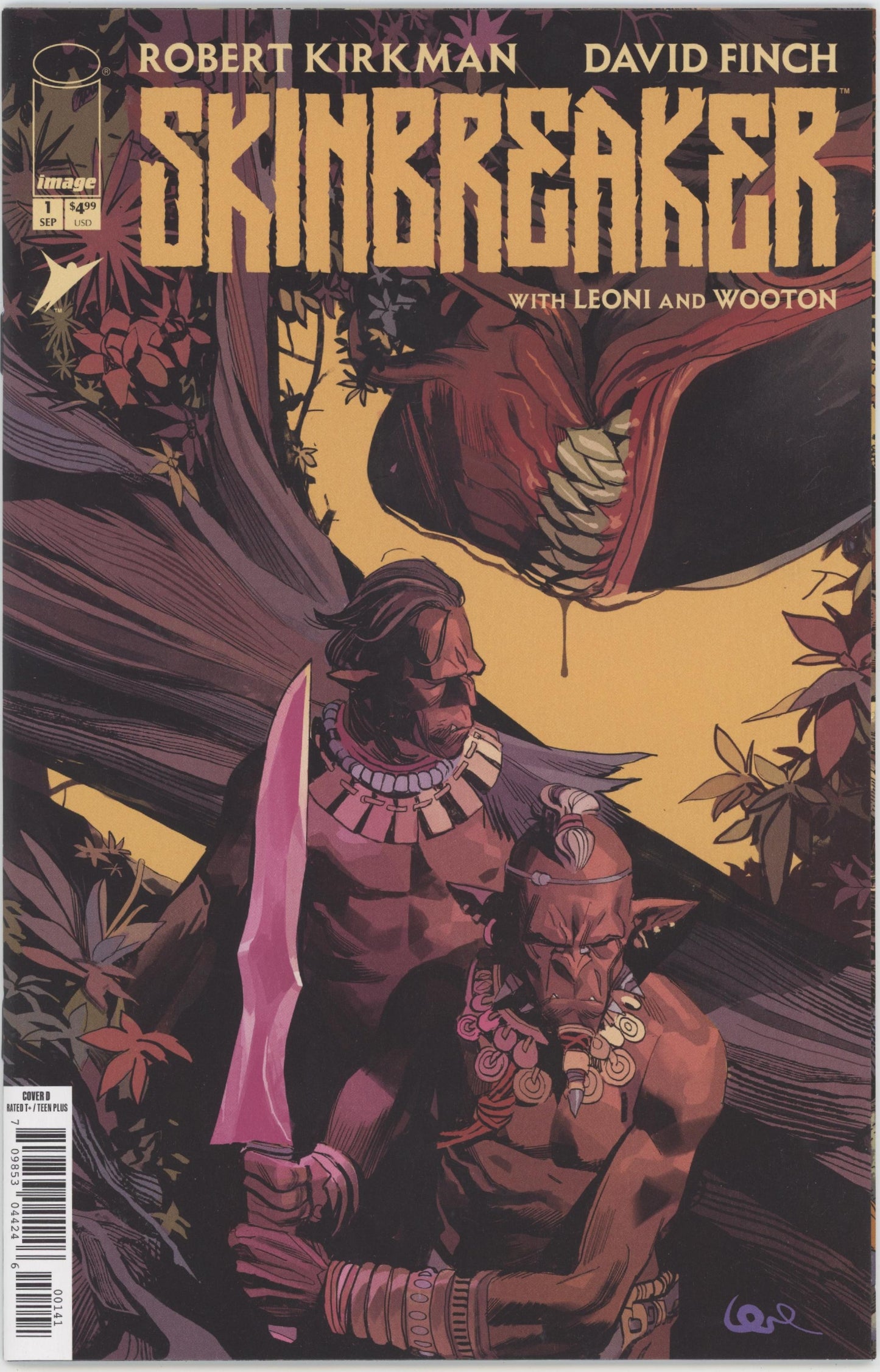 Skinbreaker #1 Cover D 1 in 25 Lorenzo De Felici Variant