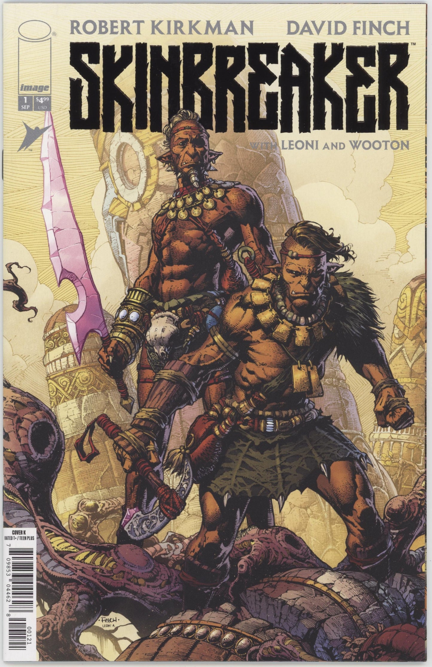 Skinbreaker #1 Cover K Thank You Variant