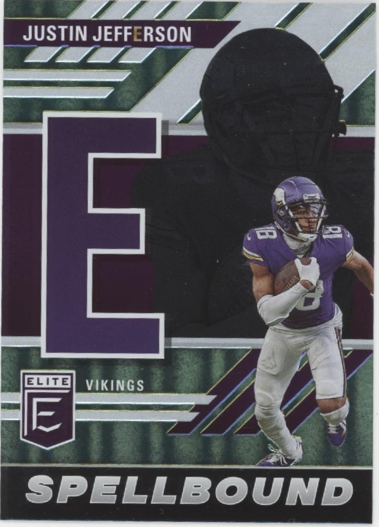 Justin Jefferson 2023 Panini Donruss Elite Spellbound "JEFFERSON" Lot