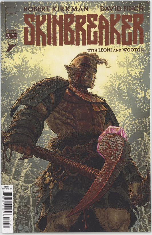 Skinbreaker #2 Cover C 1 in 10 Tony Moore Variant