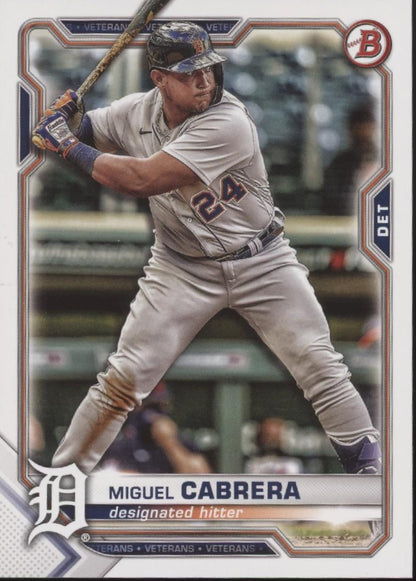 Miguel Cabrera Baseball Lot of 5