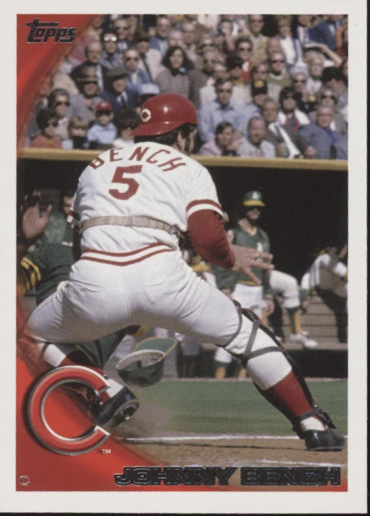 Johnny Bench Baseball Lot of 10