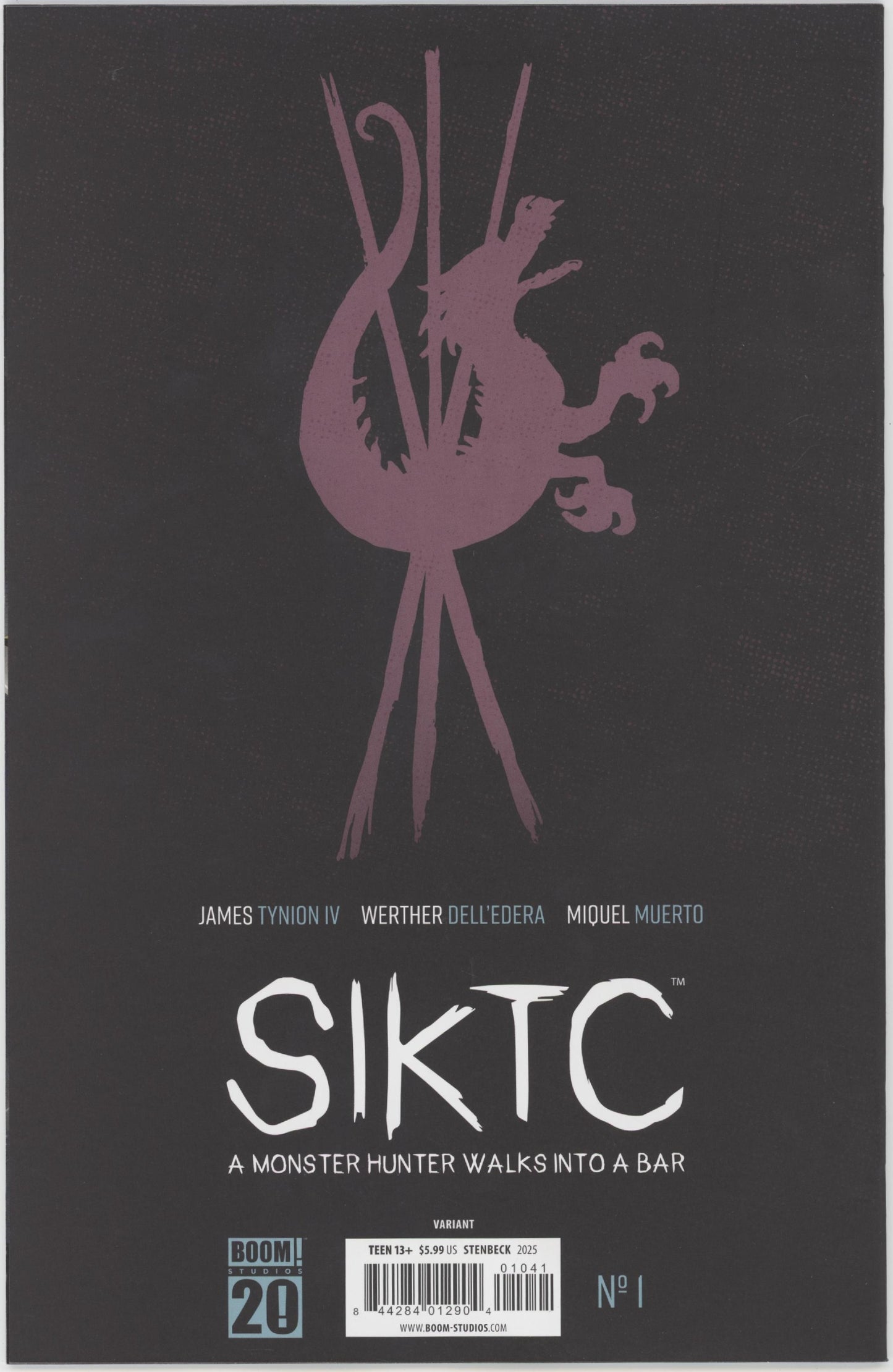 Something Is Killing The Children: A Monster Hunter Walks Into A Bar #1 D 1 in 10 Variant Edition (Full Art, Stenbeck)