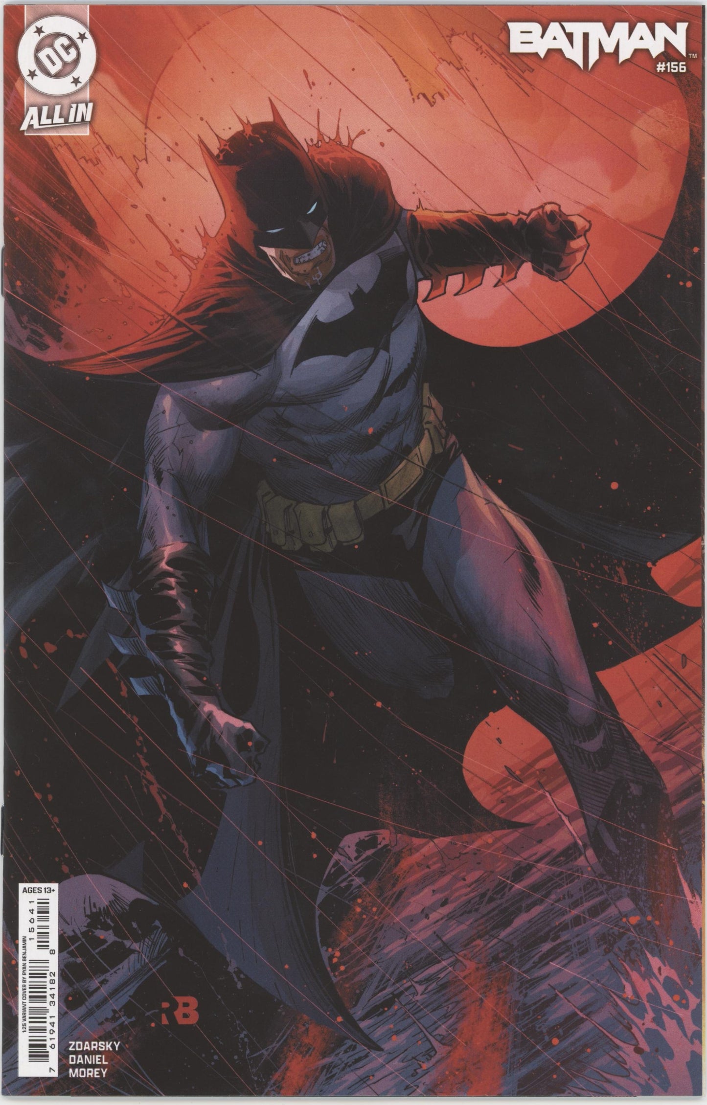 Batman Issue #156F 1:25 Retailer Incentive Variant