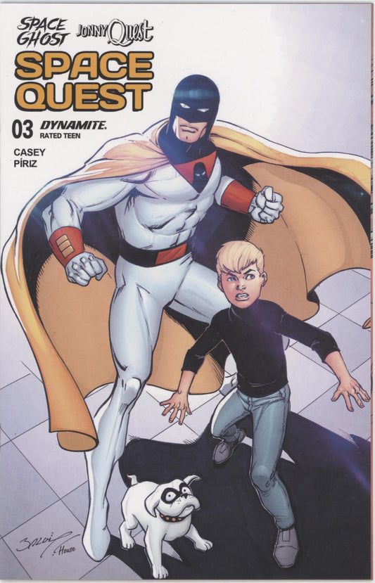 SPACE GHOST JONNY QUEST SPACE QUEST #3 CVR H INC 1:10 MARK BAGLEY ORIGINAL VAR