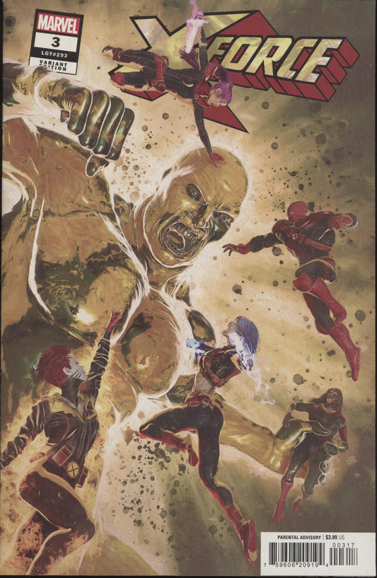 X-Force Issue #3E 1:25 Retailer Incentive Variant