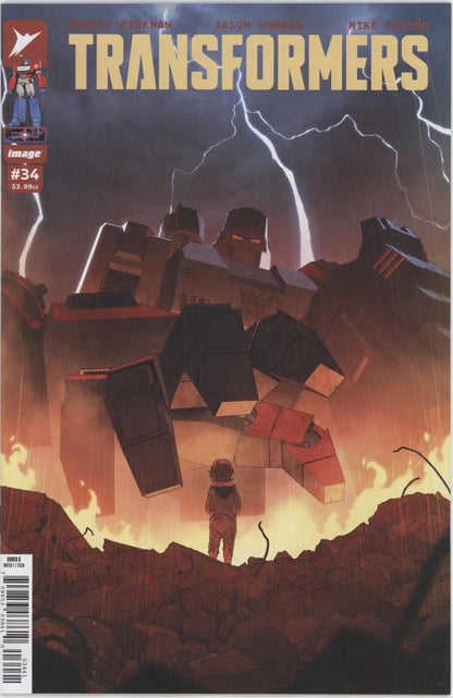 Transformers #34 Cover D 1 in 25 Mattia De Iulis Variant