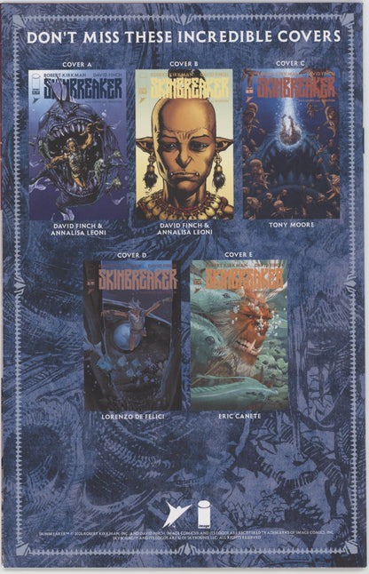 Skinbreaker #6 Cover C 1 in 10 Tony Moore Variant