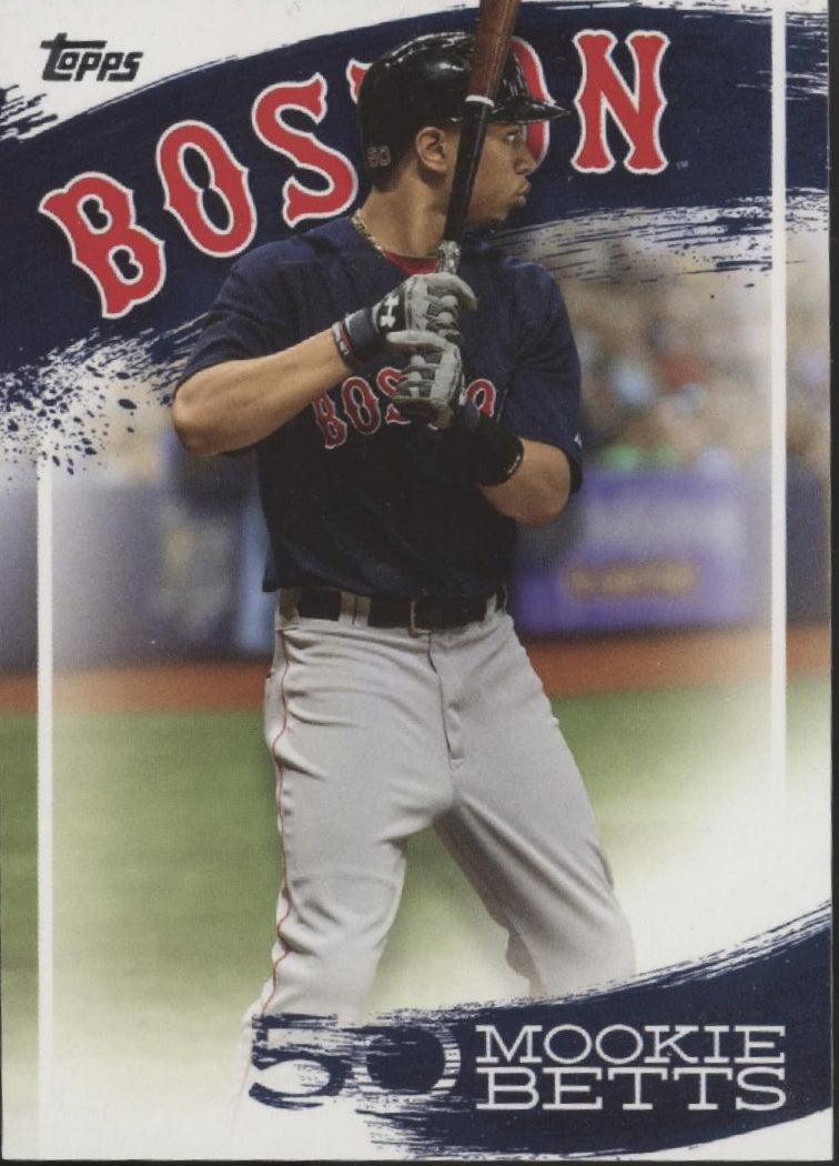 Mookie Betts Baseball Lot of 10