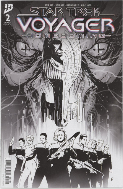 Star Trek: Voyager  Homecoming #2 Variant Ri (10) (To Black & White)