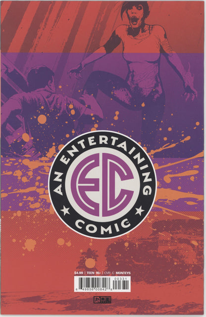 EC Blood Type #3 (Of 4) Cover C 1 in 10 Albert Monteys EC Homage Variant