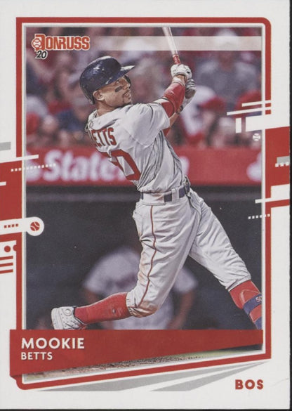 Mookie Betts Baseball Lot of 10