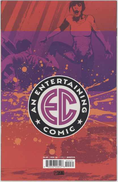 EC Blood Type #4 (Of 4) Cover C 1 in 10 Albert Monteys EC Homage Variant